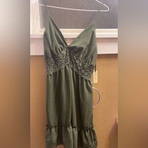 Medium Green Dreams Dress from T&A Boutique!
